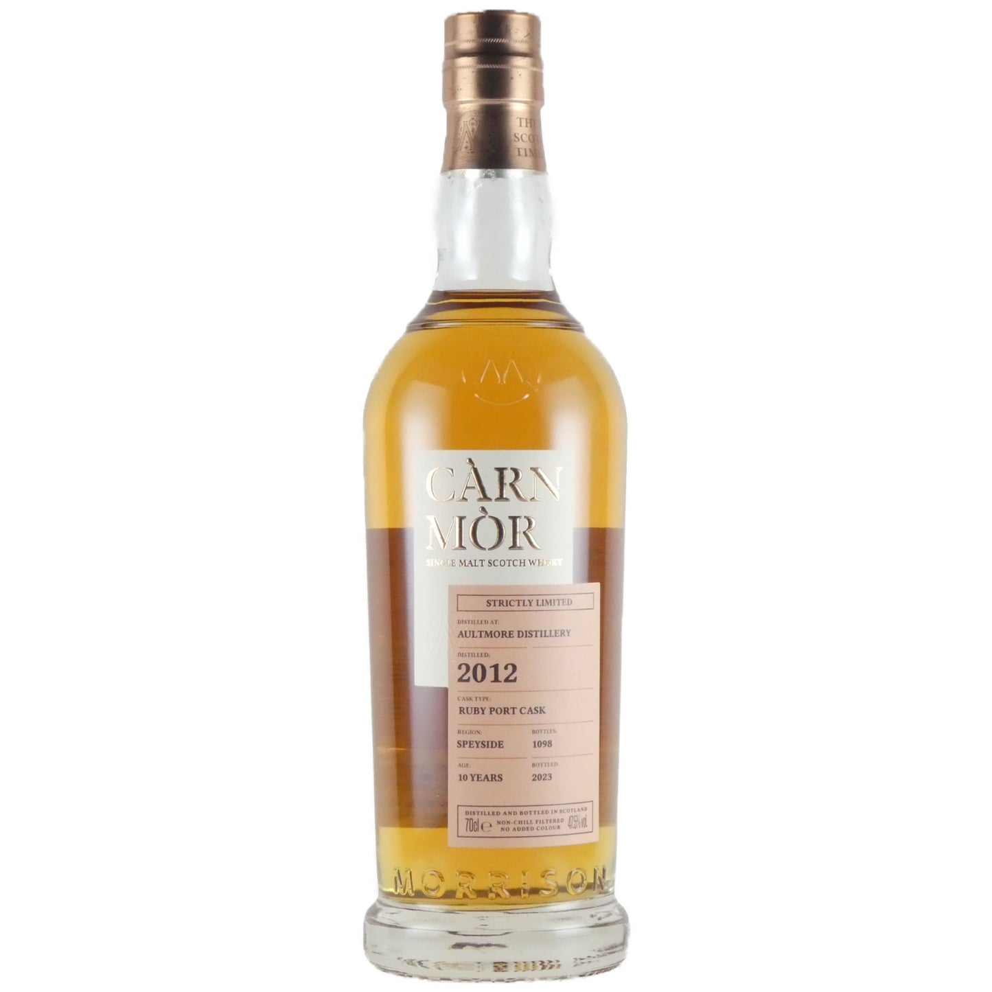 カーンモア ストリクトリーリミテッド オルトモア 2012 10年 ルビーポートカスク シングルモルトスコッチウイスキー 700ml スコットランド ウイスキー