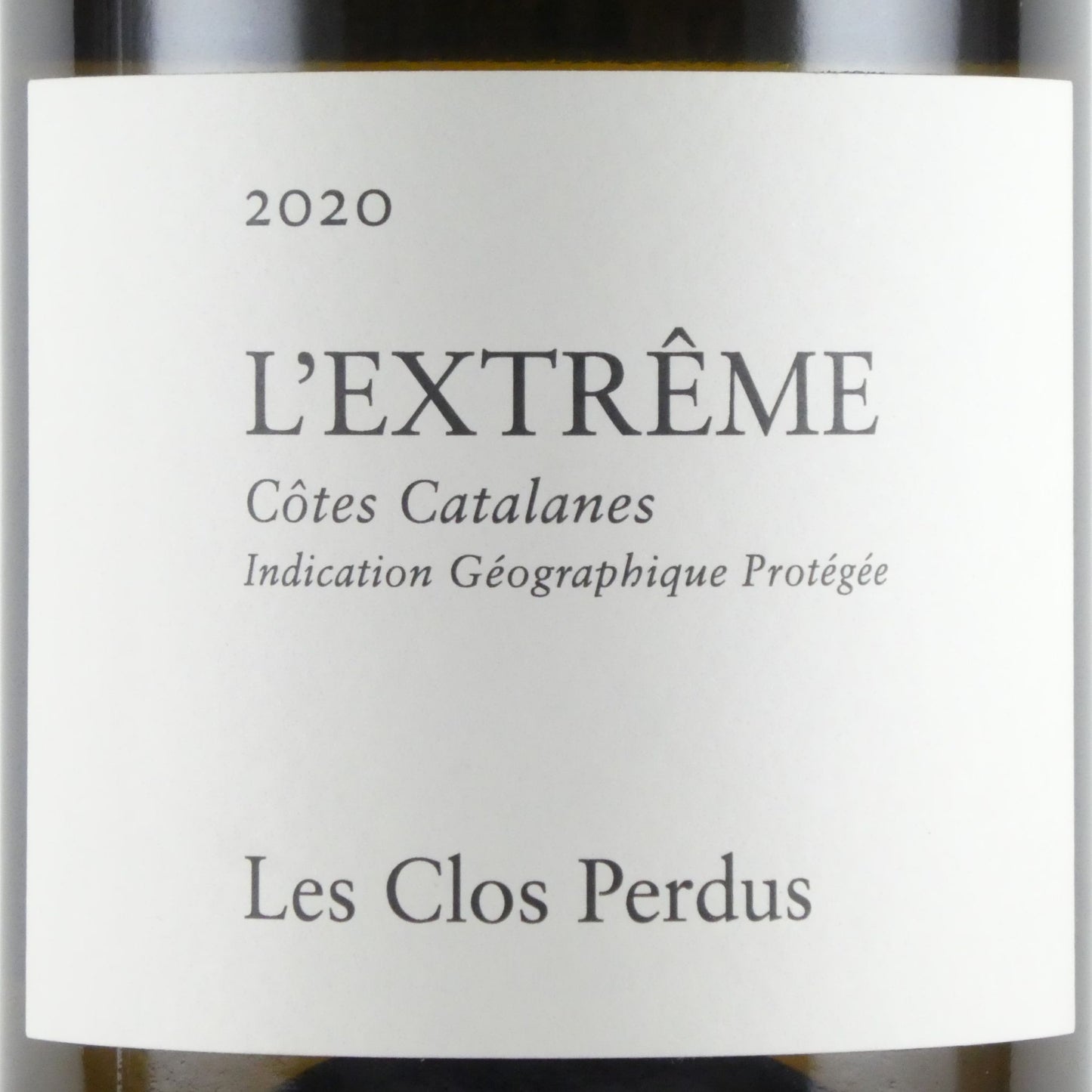 レ クロ ペルデュ レクストリーム ブラン コート カタラーヌ 2020 フランス ルーション 白ワイン 750ml