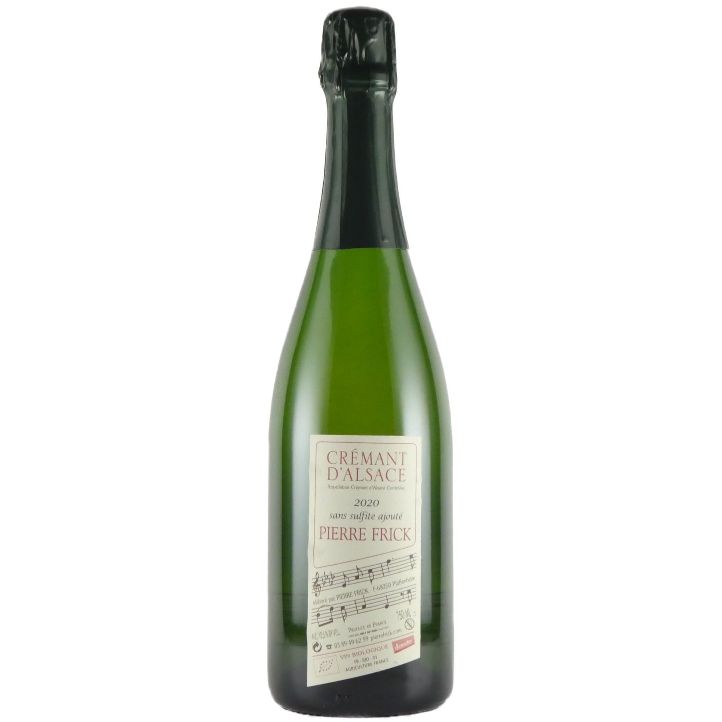 ピエール フリック クレマン ダルザス 2020 サン シュルフィト アジュテ 750ml フランス アルザス スパークリングワイン 発泡性白ワイン