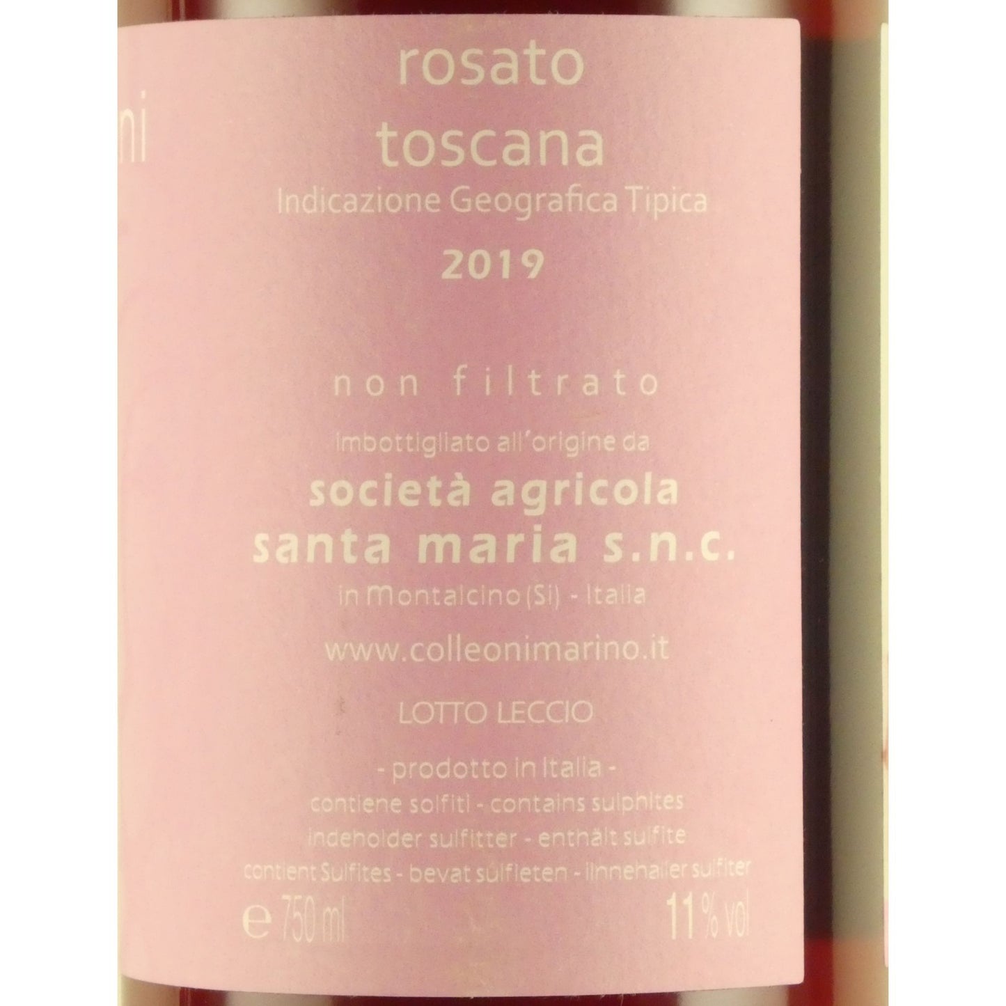 サンタ マリーア コッレオーニ ロザート トスカーナ 2019 イタリア ロゼワイン 750ml