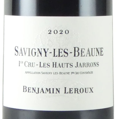 バンジャマン ルルー サヴィニー レ ボーヌ プルミエ クリュ レ オー ジャロン 2020 フランス ブルゴーニュ 赤ワイン 750ml [ベリー・ブラザーズ&ラッド輸入]