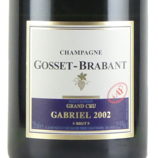 [2002年] シャンパーニュ ゴッセ ブラバン ガブリエル 2002 グラン クリュ ブリュット 750ml フランス シャンパン 発泡性白ワイン [ジャパンインポートシステム輸入][並行輸入品]