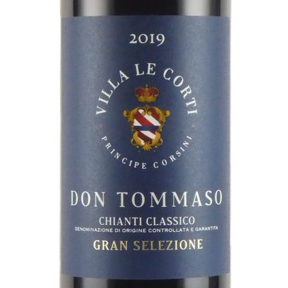 ヴィッラ レ コルティ ドン トッマーゾ キャンティ クラシコ グラン セレッツィオーネ 2019 イタリア トスカーナ 赤ワイン 750ml