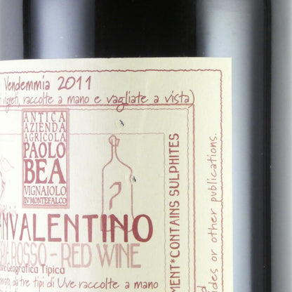 [ラベルにキズ] パオロ ベア サン ヴァレンティーノ 2011 イタリア ウンブリア 赤ワイン 750ml