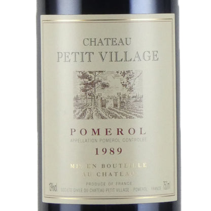 [1989年] シャトー プティ ヴィラージュ 1989 フランス ボルドー ポムロール 赤ワイン 750ml