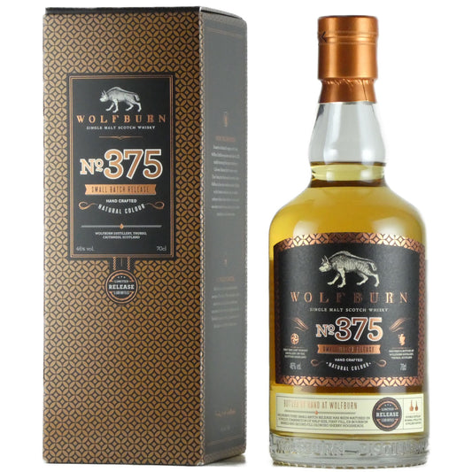 [化粧箱に凹みや歪み等] ウルフバーン スモールバッチリリース ナンバー375 シングルモルトスコッチウイスキー 700ml スコットランド ウイスキー [並行輸入品]